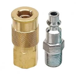 1/4" IND Coupler and Plug by Campbell Hausfeld