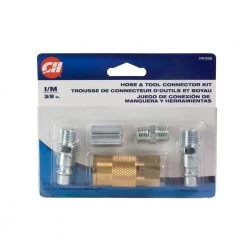 1/4 in. NPT Hose and Tool Connector Kit (PA116800AV) by Campbell Hausfeld -Dasco Pro Sales Store campbell hausfeld air tool fittings pa116800av 76 1000