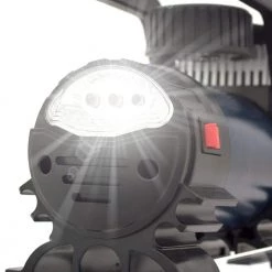 Mighty 150 PSI Lightweight 12V Portable Inflator with Safety Light and Inflation Accessories by Campbell Hausfeld -Dasco Pro Sales Store campbell hausfeld inflators af010400 c3 1000