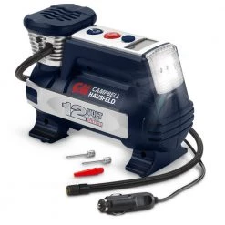 Digital Powerhouse 100 PSI 12V Portable Inflator with Automatic Shut-off, Safety Light and Accessories by Campbell Hausfeld