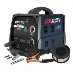 MIG/Flux Core Welder 120 Amp Output Wire Feed with Accessories by Campbell Hausfeld