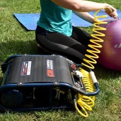 Quiet Suitcase 1.3 gal. Portable Electric Air Compressor by Campbell Hausfeld 12 Quiet Suitcase 1.3 gal. Portable Electric Air Compressor by Campbell Hausfeld -Dasco Pro Sales Store campbell hausfeld portable air compressors dc010500 1f 1000