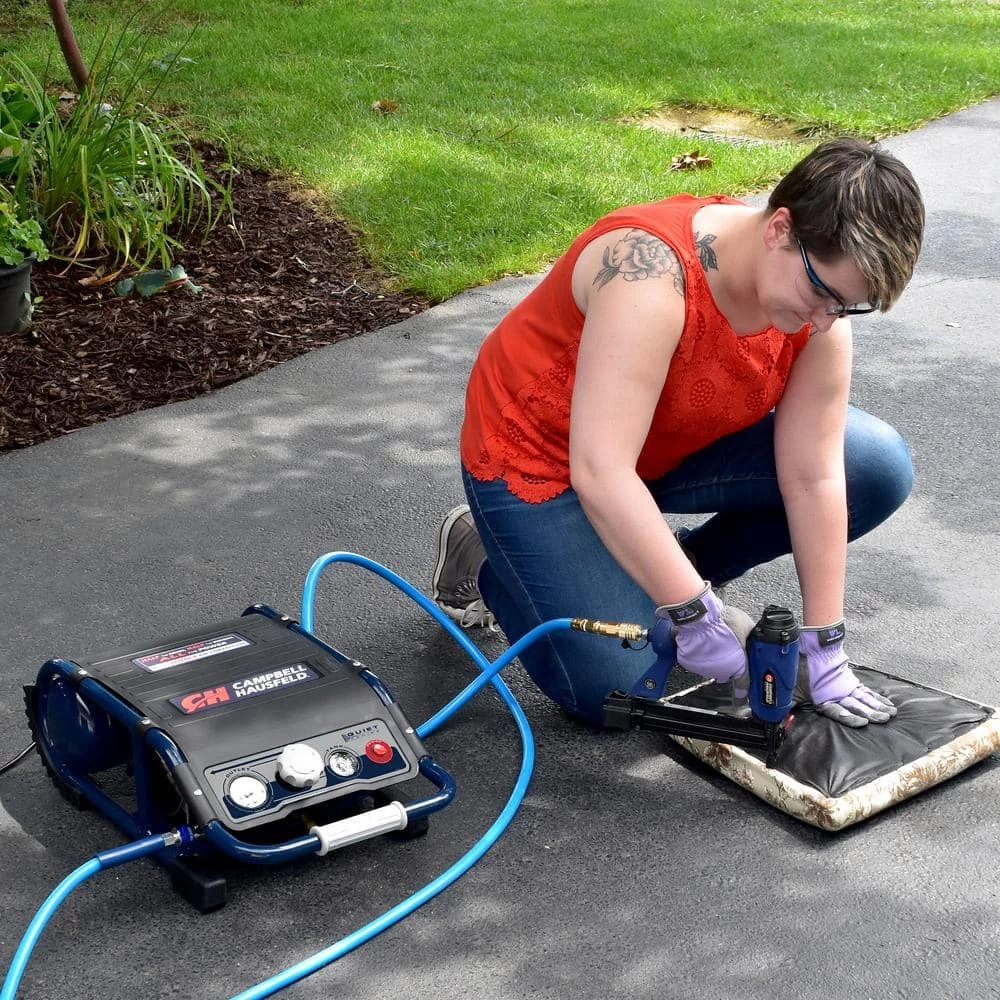 Quiet Suitcase 1.3 gal. Portable Electric Air Compressor by Campbell Hausfeld 8 Quiet Suitcase 1.3 gal. Portable Electric Air Compressor by Campbell Hausfeld - Image 8