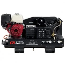 10 Gal. 175 PSI Stationary Gas Engine Compressor and 5000-Watt Generator (2-in-1 Air Compressor/Generator Combo Unit) by Campbell Hausfeld