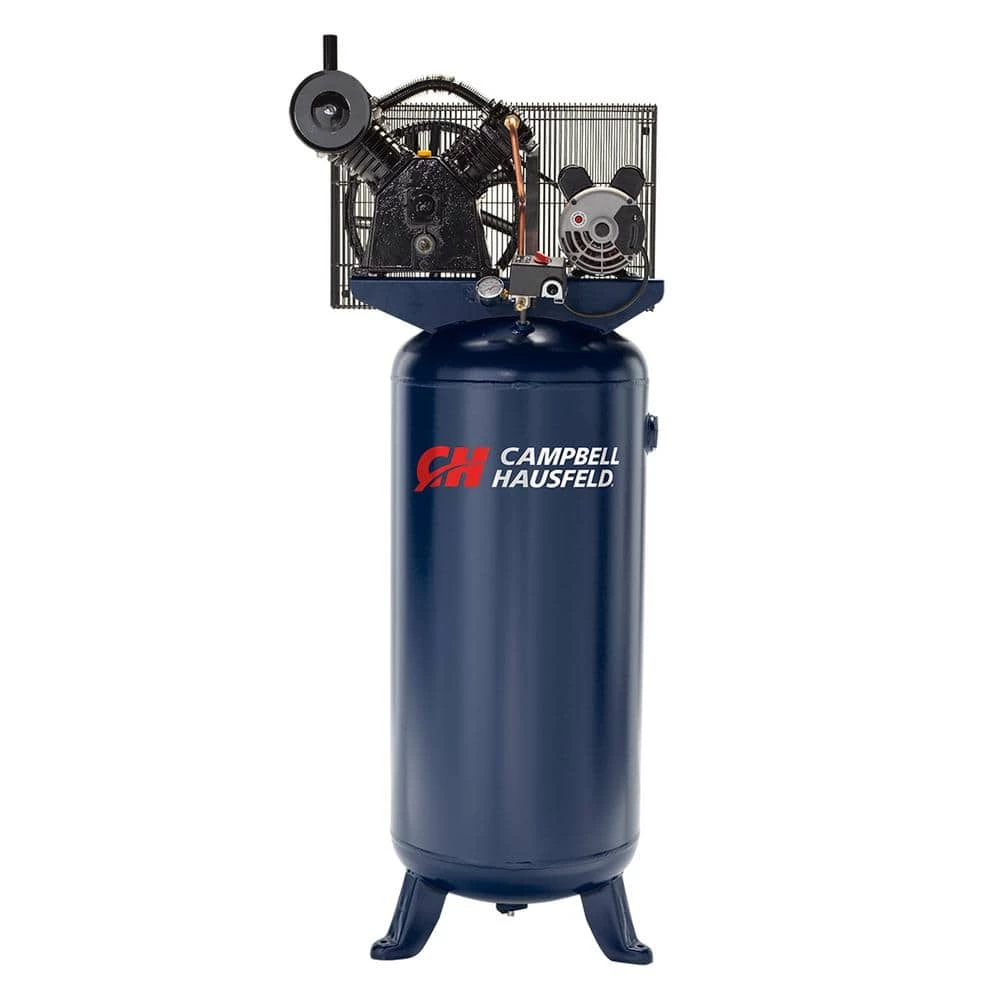 2-Stage 60 Gal. Stationary Electric Air Compressor by Campbell Hausfeld 1 2-Stage 60 Gal. Stationary Electric Air Compressor by Campbell Hausfeld
