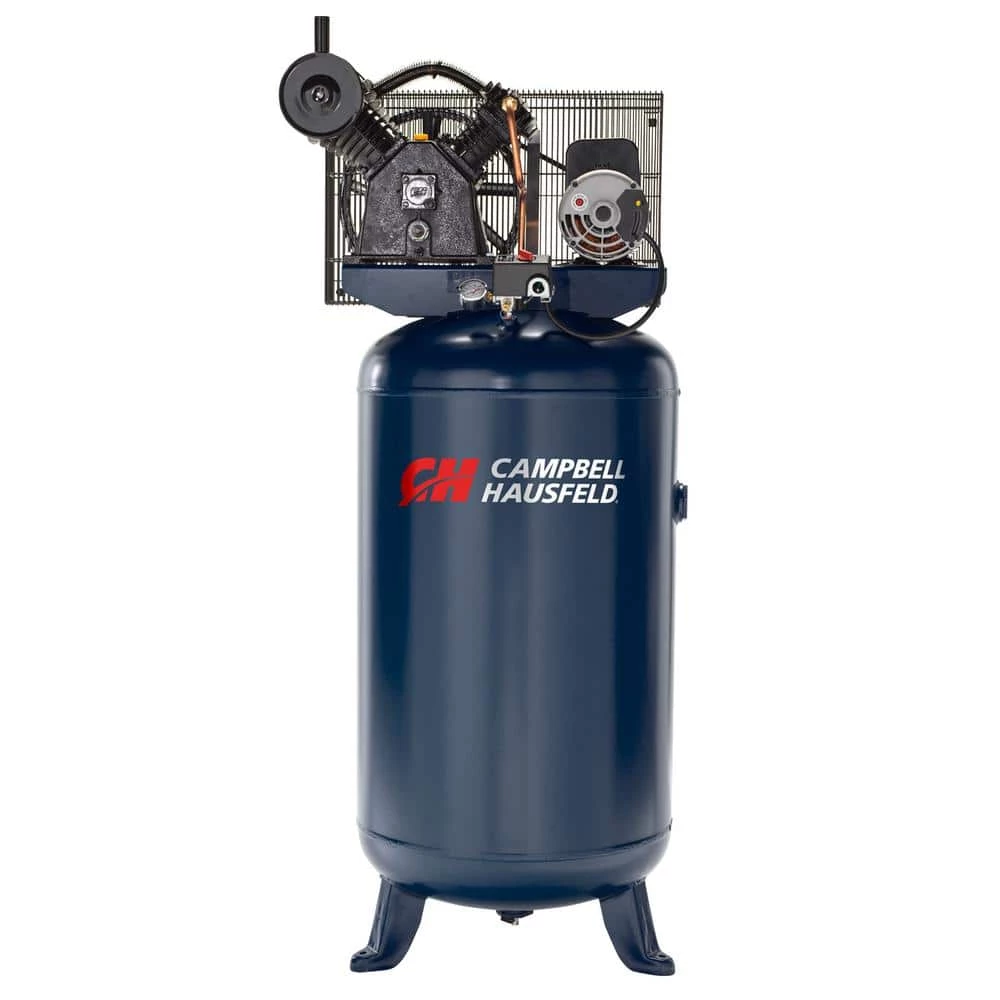 2-Stage 80 Gal. Stationary Electric Air Compressor by Campbell Hausfeld 1 2-Stage 80 Gal. Stationary Electric Air Compressor by Campbell Hausfeld