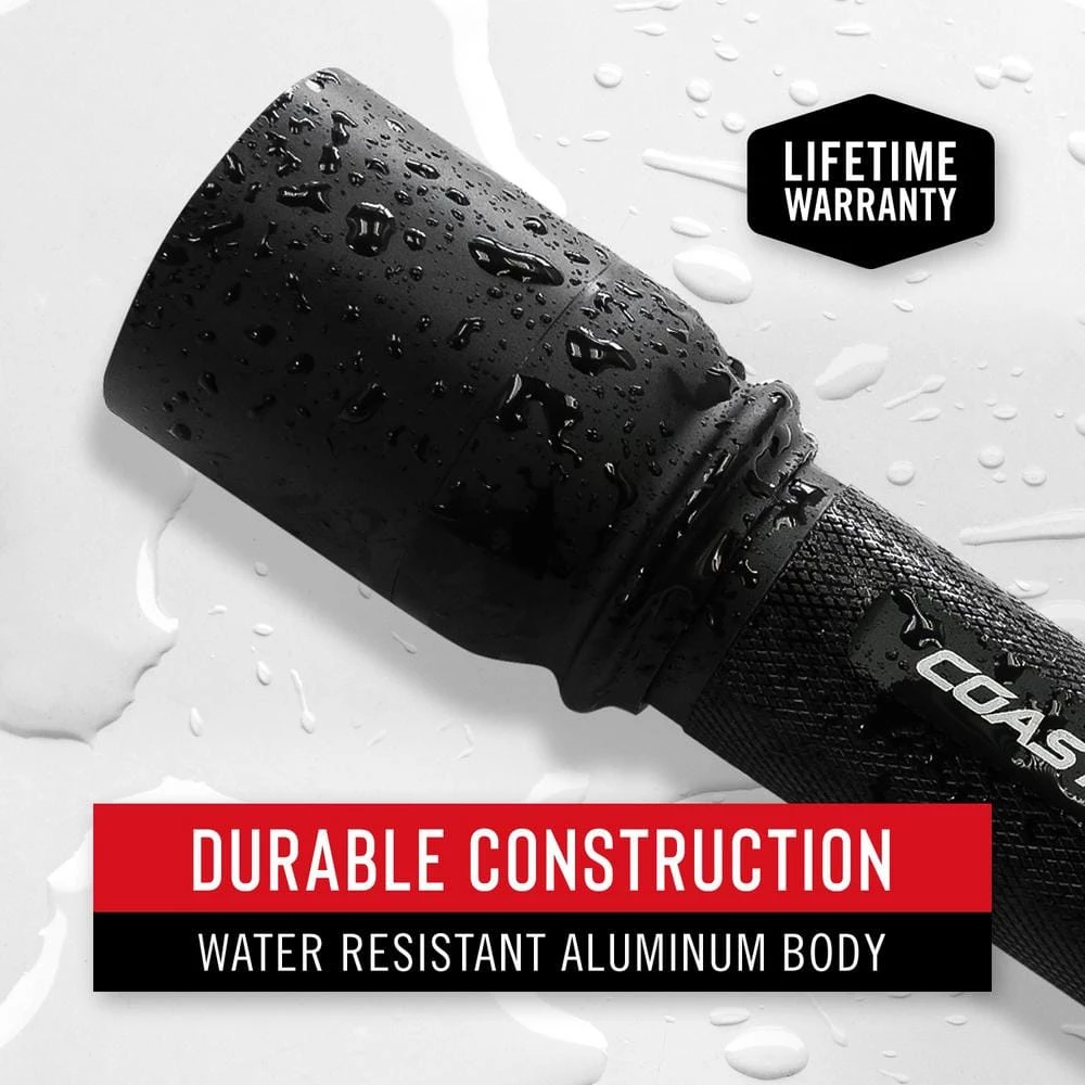 HP10R 1050 Lumens Rechargeable Focusing LED Flashlight by Coast 8 HP10R 1050 Lumens Rechargeable Focusing LED Flashlight by Coast - Image 8