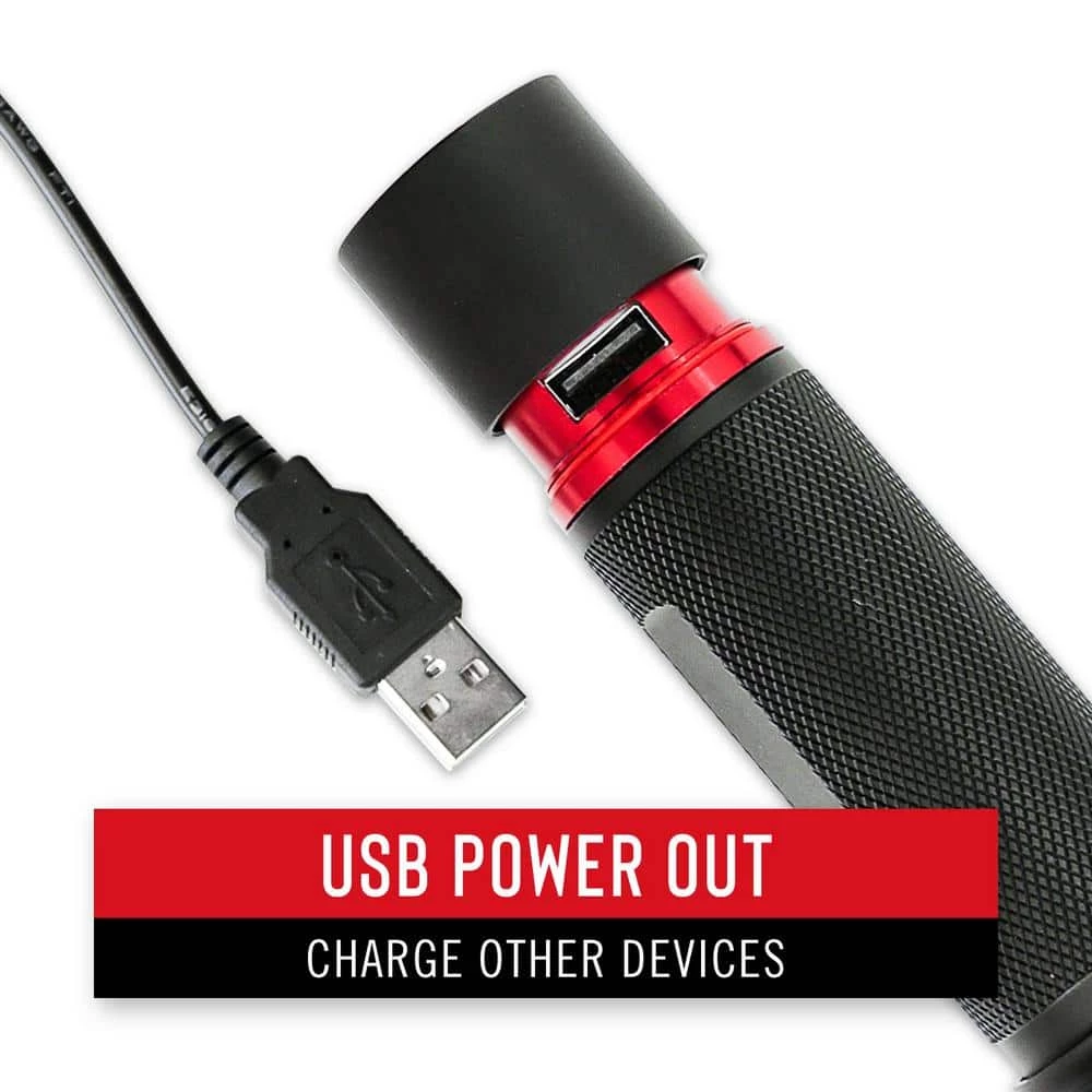 HP10R 1050 Lumens Rechargeable Focusing LED Flashlight by Coast 7 HP10R 1050 Lumens Rechargeable Focusing LED Flashlight by Coast - Image 7