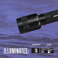 PX300 150 Lumens Dual Color LED UV Light by Coast -Dasco Pro Sales Store coast handheld flashlights 30011 44 1000