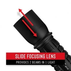 XP11R 2100 Lumen Rechargeable LED Flashlight with Slide Focus and Beam Lock by Coast -Dasco Pro Sales Store coast handheld flashlights 30348 4f 1000