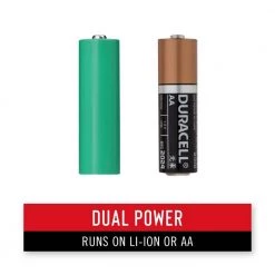 HX5 130 Lumens Alkaline Dual Power Focusing LED Flashlight (2-Pack) by Coast -Dasco Pro Sales Store coast handheld flashlights 30560 76 1000