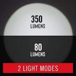 G25 350 Lumens BULLS-EYE Spot Beam LED Flashlight by Coast -Dasco Pro Sales Store coast handheld flashlights hd7547cp 76 1000