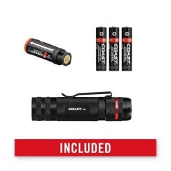 PX1 500 Lumen LED Flashlight with Twist Focus by Coast -Dasco Pro Sales Store coast handheld flashlights hd7736cp 44 1000