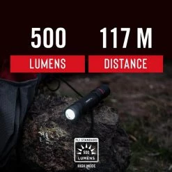 PX1 500 Lumen LED Flashlight with Twist Focus by Coast -Dasco Pro Sales Store coast handheld flashlights hd7736cp c3 1000