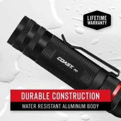PX1 500 Lumen LED Flashlight with Twist Focus by Coast -Dasco Pro Sales Store coast handheld flashlights hd7736cp fa 1000