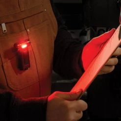 HX4 80 Lumen Dual Color LED Clip Light by Coast -Dasco Pro Sales Store coast hands free flashlights hx4 31 1000