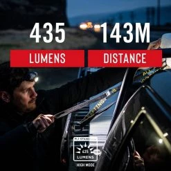 FL75 435 Lumen Dual Color LED Headlamp with Twist Focus by Coast -Dasco Pro Sales Store coast headlamps 21708 1f 1000