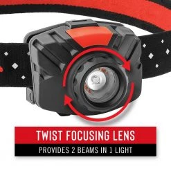 FL75 435 Lumen Dual Color LED Headlamp with Twist Focus by Coast -Dasco Pro Sales Store coast headlamps 21708 4f 1000