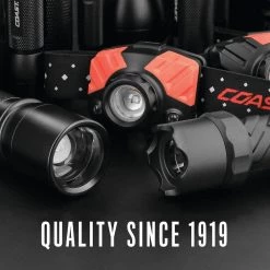 FL13 250 Lumen LED Headlamp with Red Light Mode by Coast -Dasco Pro Sales Store coast headlamps fl13 1f 1000