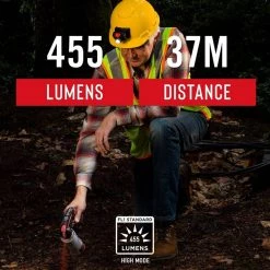 FL60R 455 Lumens Rechargeable LED Headlamp, Accessories Included by Coast 13 FL60R 455 Lumens Rechargeable LED Headlamp, Accessories Included by Coast -Dasco Pro Sales Store coast headlamps fl60r 4f 1000