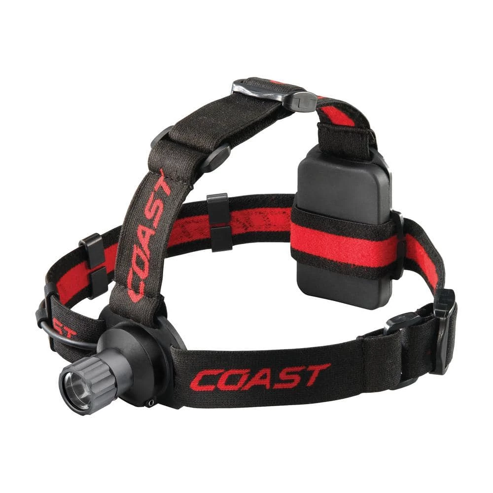 HL40 300 Lumen LED Headlamp with Hardhat Compatibility by Coast 1 HL40 300 Lumen LED Headlamp with Hardhat Compatibility by Coast