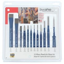 Punch and Chisel Set (12-Piece) by Dasco Pro -Dasco Pro Sales Store dasco pro punches nail setter sets 88 40 1000