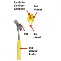 Magnetic Hammer with Mini Holder by JC Hammer 6 Magnetic Hammer with Mini Holder by JC Hammer -Dasco Pro Sales Store jc hammer claw hammers ew0028 4f 1000