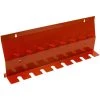 9.3 in. 8-Slot Wall Mounted Storage Rack/Bracket in Red by Steelman