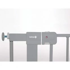 Easy Install Auto Close 28 in. H Child Safety Gate in Grey by Safety 1st -Dasco Pro Sales Store safety 1st baby gates ga099gry1 4f 1000