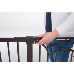 Decor Easy Install 36 in. Tall and Wide Gate by Safety 1st -Dasco Pro Sales Store safety 1st baby gates ga107dec1 4f 1000