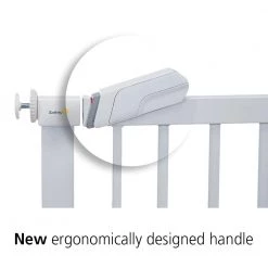 Flat Step 30 in. H Pressure-Mounted Child Safety Gate in White by Safety 1st -Dasco Pro Sales Store safety 1st baby gates ga119who1 44 1000