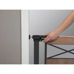 Easy Install 28 in. H Modern Farmhouse Child Safety Gate by Safety 1st -Dasco Pro Sales Store safety 1st baby gates ga138decb1 44 1000