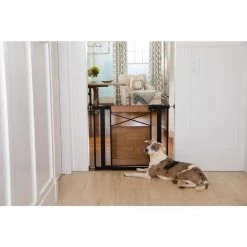 Easy Install 28 in. H Modern Farmhouse Child Safety Gate by Safety 1st -Dasco Pro Sales Store safety 1st baby gates ga138decb1 4f 1000