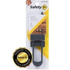 Double Door Decor Slide Lock (2-Pack) by Safety 1st
