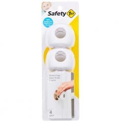 Parent Grip White Door Knob Covers (4-Pack) by Safety 1st