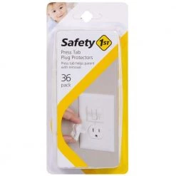 Press Tab Plug Protector (36-Pack) by Safety 1st