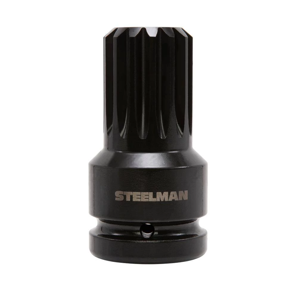 1 in. Square Drive (F) to #5 Spline Drive (M) Impact Socket Adapter by Steelman 2 1 in. Square Drive (F) to #5 Spline Drive (M) Impact Socket Adapter by Steelman - Image 2