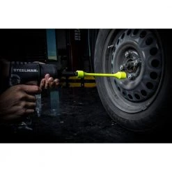 1/2 in. Drive 13/16 in. 75 ft./lb. Torque Stick Limiting Socket in Neon Yellow by Steelman -Dasco Pro Sales Store steelman impact sockets 50058 76 1000