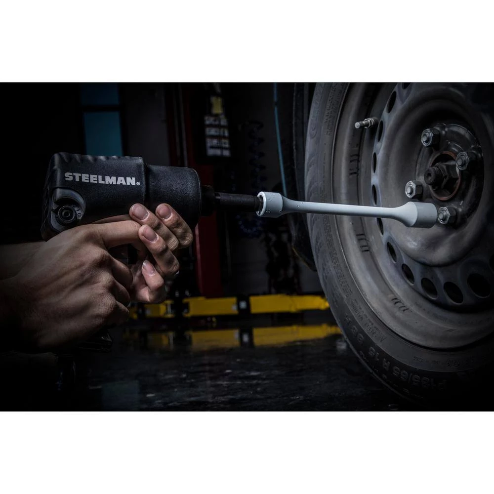 1/2 in. Drive 19mm 100 ft./lb. Torque Stick Limiting Socket in Gray by Steelman 6 1/2 in. Drive 19mm 100 ft./lb. Torque Stick Limiting Socket in Gray by Steelman - Image 6