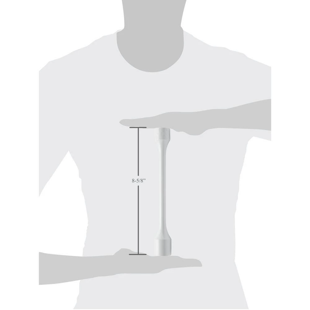 1/2 in. Drive 19mm 100 ft./lb. Torque Stick Limiting Socket in Gray by Steelman 5 1/2 in. Drive 19mm 100 ft./lb. Torque Stick Limiting Socket in Gray by Steelman - Image 5