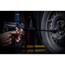 1/2 in. Drive 21mm 60 ft./lb. Torque Stick Limiting Socket in Black by Steelman -Dasco Pro Sales Store steelman impact sockets 50065 76 1000