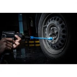 1/2 in. Drive 19mm 80 ft./lb. Torque Stick Limiting Socket in Blue by Steelman -Dasco Pro Sales Store steelman impact sockets 50066 76 1000