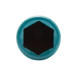 1/2 in. Drive 21mm 150 ft./lb. Torque Stick Limiting Socket in Turquoise by Steelman -Dasco Pro Sales Store steelman impact sockets 50079 1 4f 1000