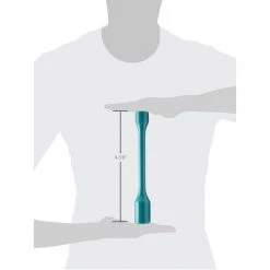 1/2 in. Drive 21mm 150 ft./lb. Torque Stick Limiting Socket in Turquoise by Steelman -Dasco Pro Sales Store steelman impact sockets 50079 1 fa 1000