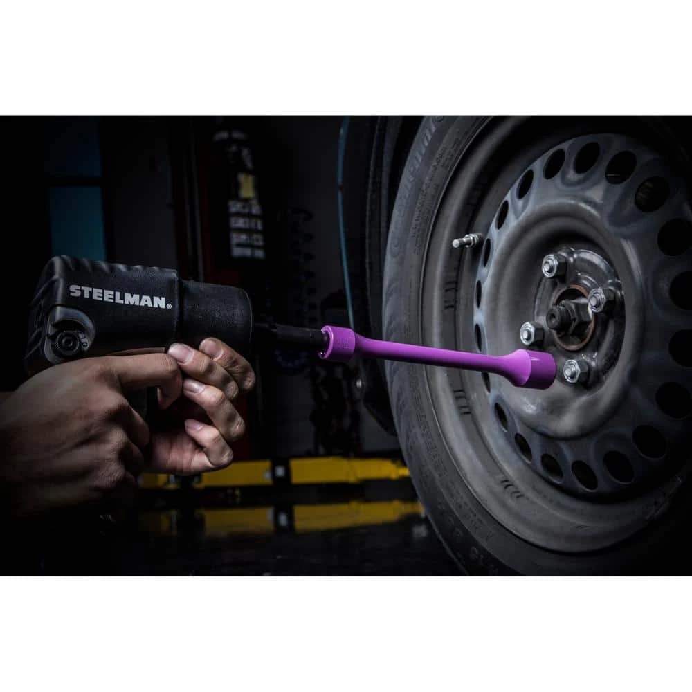1/2 in. Drive 22mm 140 ft./lb. Torque Stick Limiting Socket in Pink by Steelman 6 1/2 in. Drive 22mm 140 ft./lb. Torque Stick Limiting Socket in Pink by Steelman - Image 6