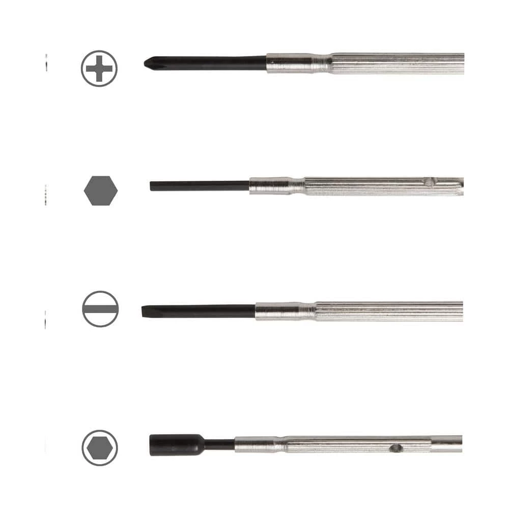 Precision Steel Shaft Screwdriver Set (16-Piece) by Steelman 6 Precision Steel Shaft Screwdriver Set (16-Piece) by Steelman - Image 6