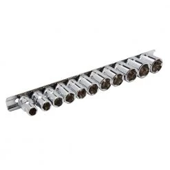 3/8 in. Drive Metric 6-Point Chrome Socket Set (11-Piece) by Steelman -Dasco Pro Sales Store steelman socket sets 55469 1f 1000