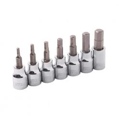 3/8 in. Drive SAE Hex Bit Socket Set (7-Piece) by Steelman