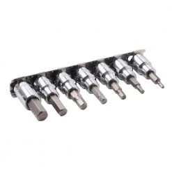 3/8 in. Drive Metric Hex Bit Socket Set (7-Piece) by Steelman -Dasco Pro Sales Store steelman socket sets 55489 4f 1000