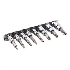1/4 in. and 3/8 in. Drive Tamper-Resistant Star Bit Socket Set (8-Piece) by Steelman 5 1/4 in. and 3/8 in. Drive Tamper-Resistant Star Bit Socket Set (8-Piece) by Steelman -Dasco Pro Sales Store steelman socket sets 55506 4f 1000